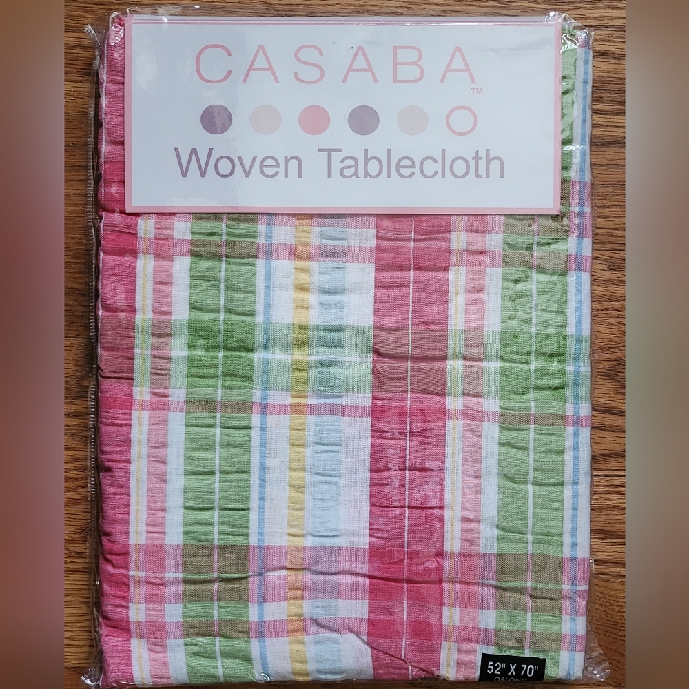 CASABA Woven Tablecloth Cotton India